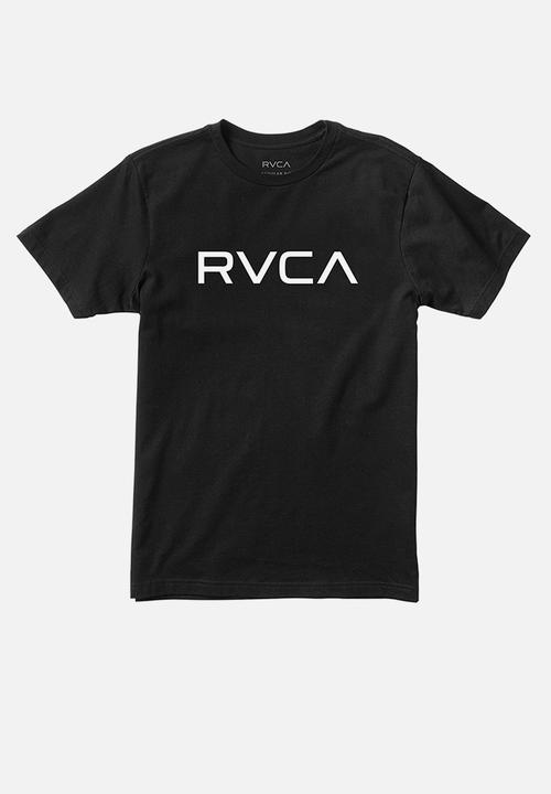 RVCA - Big Rvca Short sleeve Tee - Black White Logo