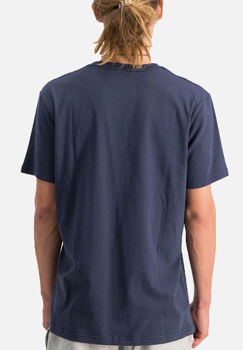 RVCA - Big Rvca Short sleeve Tee - Navy Gold Logo