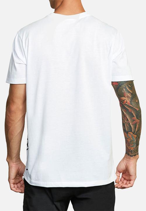 RVCA - BIG RVCA SS TEE -  White