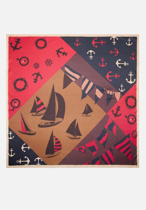 MANGO - Odisea neckerchief - red