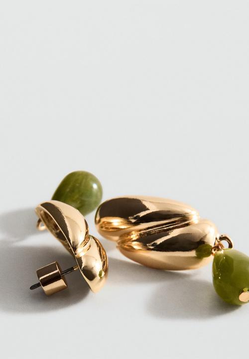 MANGO - Fatima earrings - gold