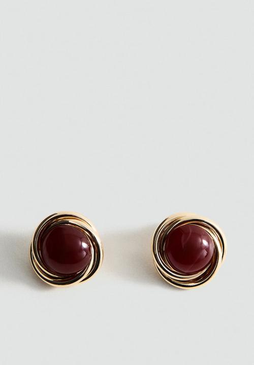 MANGO - Fermina earrings - gold