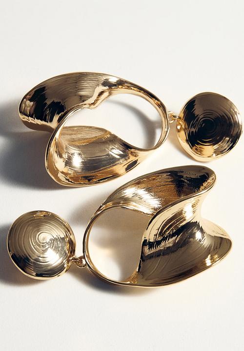 MANGO - Fernanda earrings - gold
