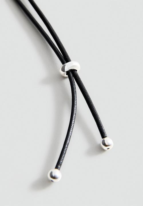 MANGO - Fabian necklace - silver