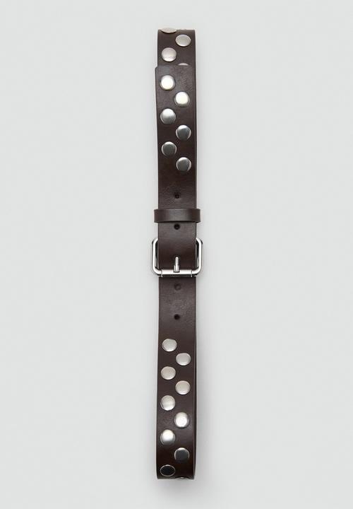 MANGO - Belt Nuno - Dark Brown