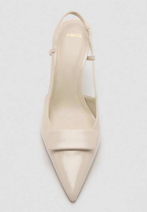 MANGO - Day slingback heel - light beige
