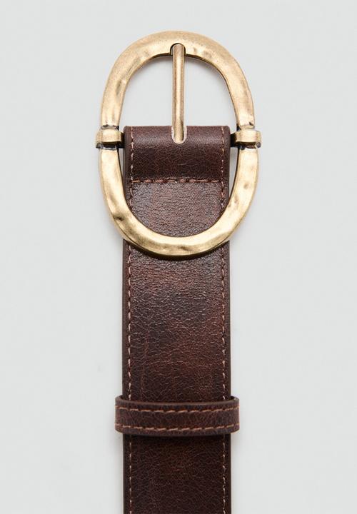 MANGO - Belt Juliette - Brown