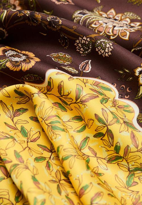 MANGO - Fiona neckerchief - light yellow