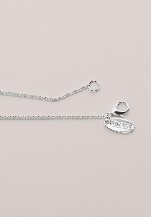 MANGO - Light necklace - silver/gold