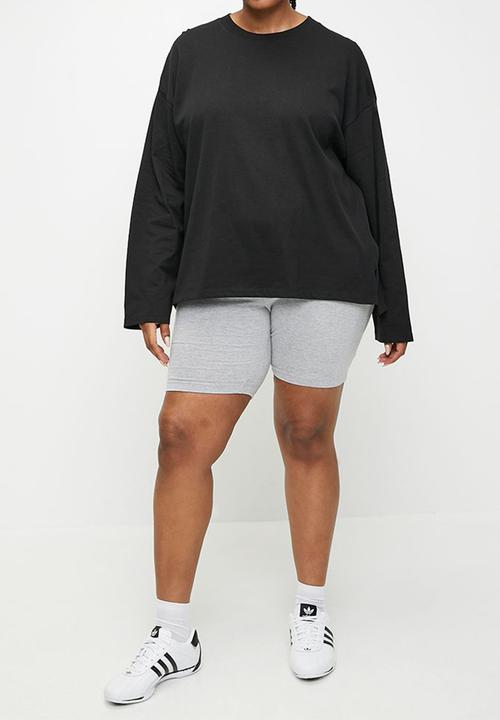 Cotton On - Plus Long Sleeve Crew - Black