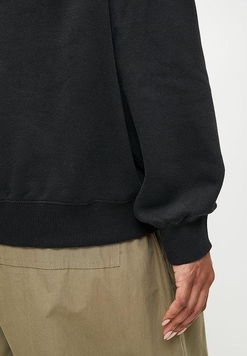 Cotton On - Plus Plush Crew Sweatshirt - Black