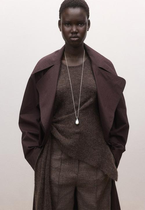 MANGO - Bold necklace - silver