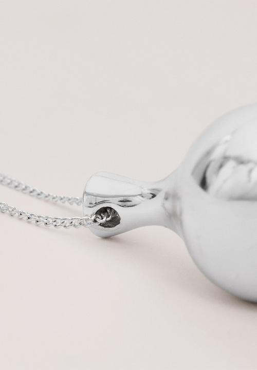 MANGO - Bold necklace - silver