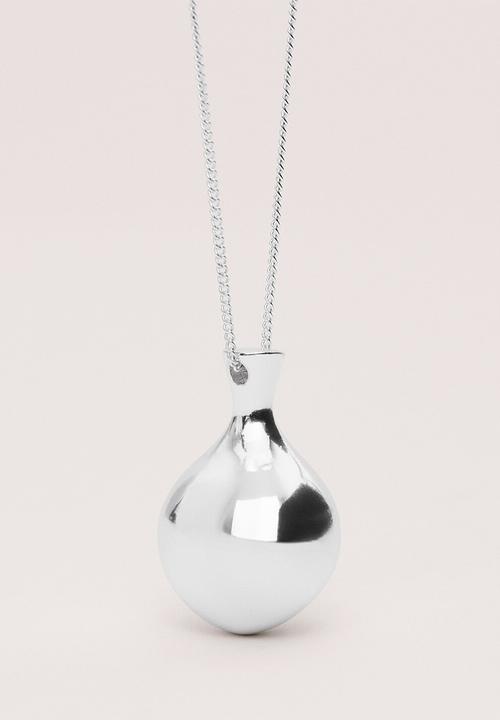 MANGO - Bold necklace - silver