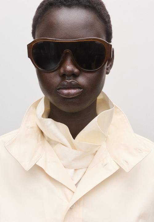 MANGO - Marina Sunglasses - Brown