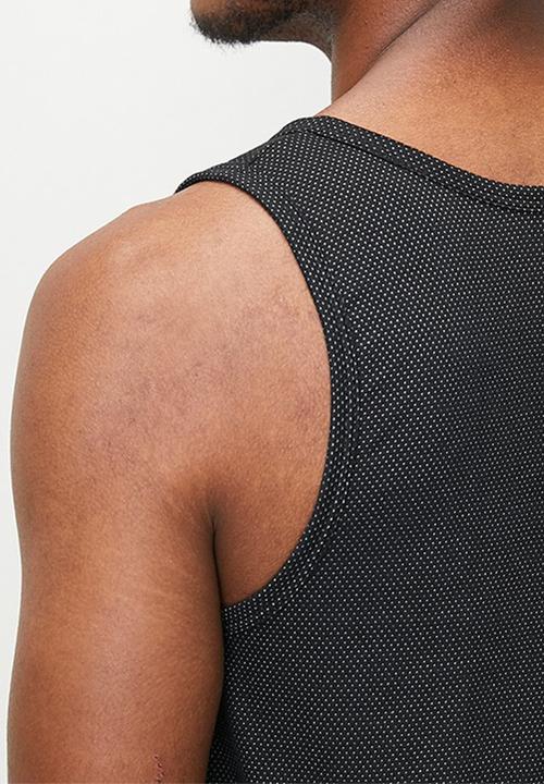 Jockey - 2Pk Eyelet Vests - Black/Grey 