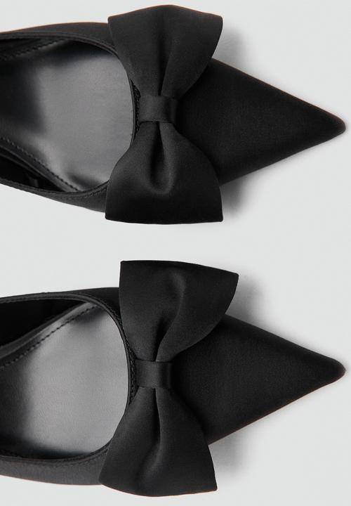 MANGO - Zalo slingback heel - black