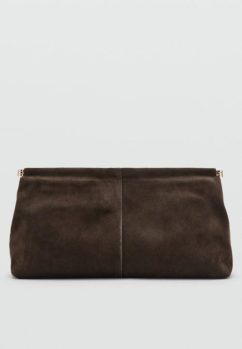MANGO - Paulo handbag - dark brown
