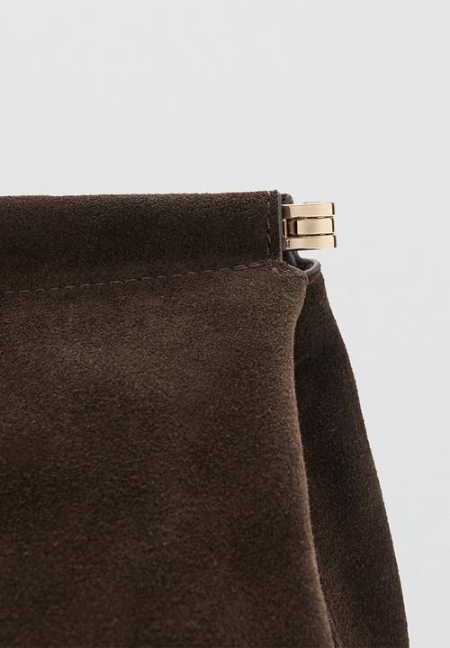 MANGO - Paulo handbag - dark brown