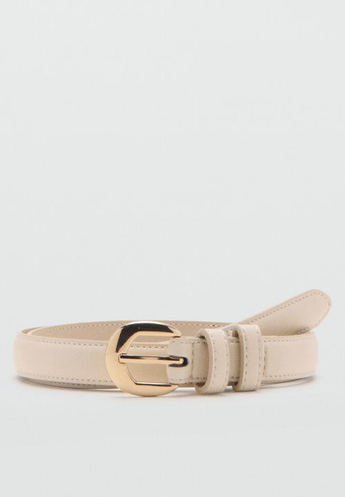 MANGO - Belt Nicola - Light Beige
