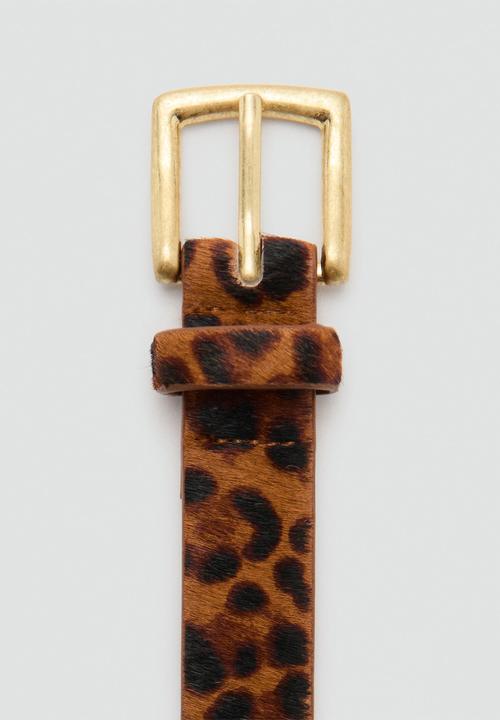 MANGO - Belt Leon - Brown