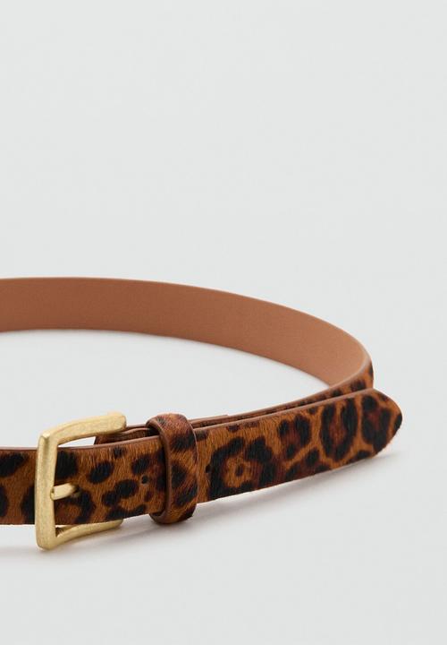 MANGO - Belt Leon - Brown