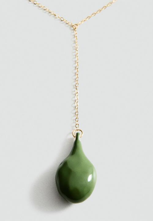 MANGO - Elisa necklace - gold