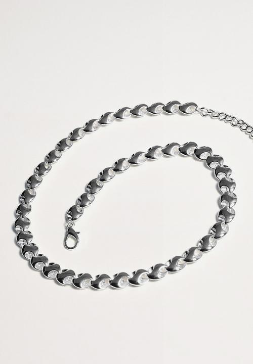 MANGO - Eddie necklace - silver