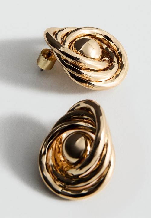 MANGO - Edna earrings - gold