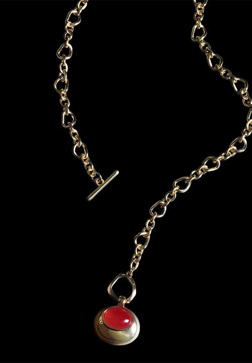 MANGO - Eleonora necklace - gold