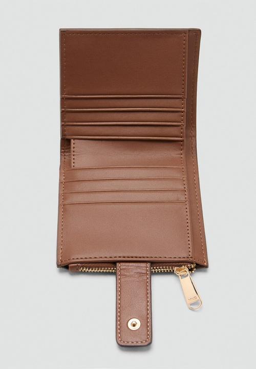 MANGO - Deniz wallet - brown