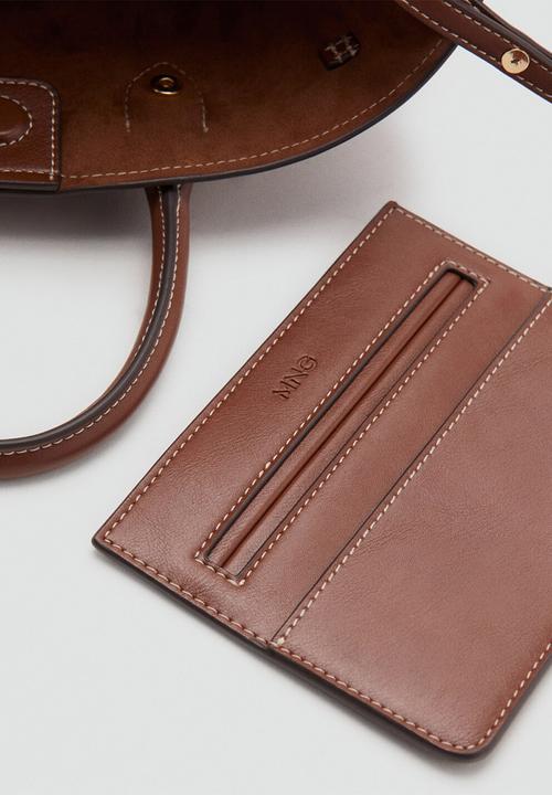 MANGO - Capi crossbody bag - medium brown