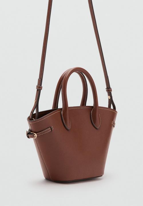 MANGO - Capi crossbody bag - medium brown