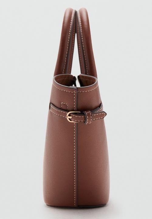 MANGO - Capi crossbody bag - medium brown