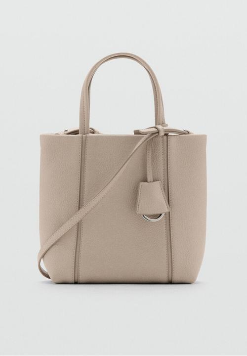 MANGO - Gracia tote bag - natural