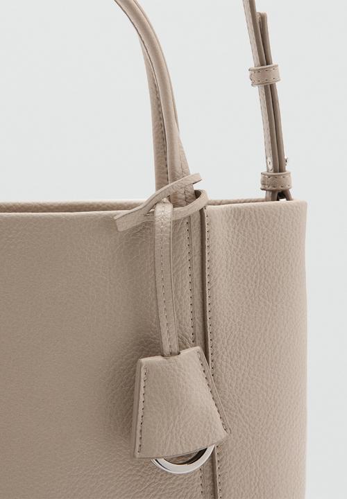 MANGO - Gracia tote bag - natural