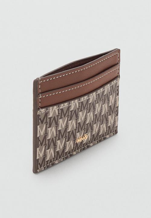 MANGO - Mch Burgos2  Card Holder - Medium Brown