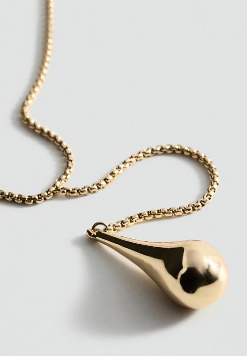 MANGO - Emilia necklace - gold