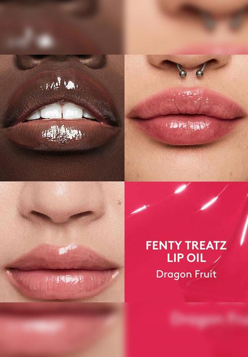 Fenty Beauty - Treatz Hydrating + Strengthening Lip Oil - Dragonfruit