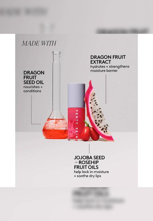 Fenty Beauty - Treatz Hydrating + Strengthening Lip Oil - Dragonfruit