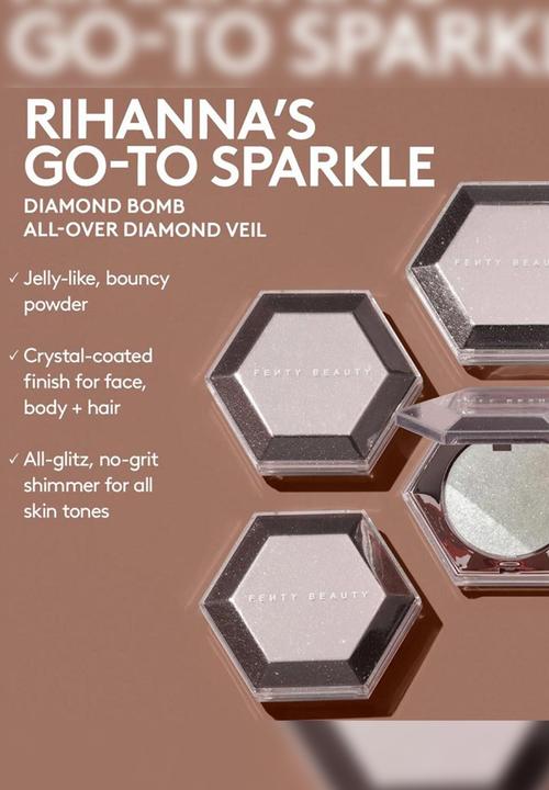 Fenty Beauty - Diamond Bomb All-Over Diamond Veil - Lavender Luv'r