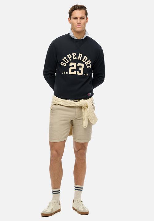 Superdry. - Vintage Athletic Crew - Eclipse Navy