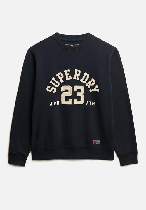 Superdry. - Vintage Athletic Crew - Eclipse Navy