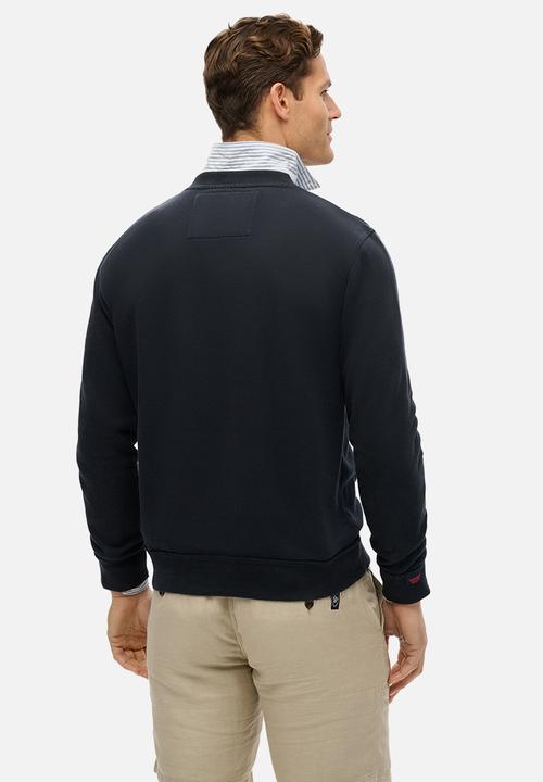 Superdry. - Vintage Athletic Crew - Eclipse Navy