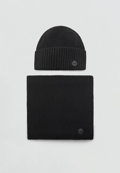 MANGO - Beanie CRAIGB - black