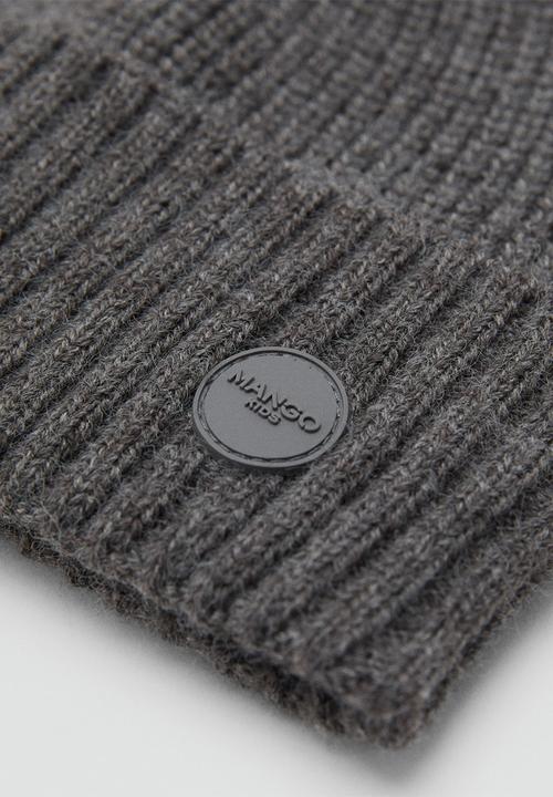 MANGO - Beanie CRAIG - Gray