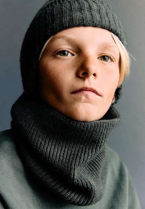 MANGO - Beanie DANIELK - Khaki