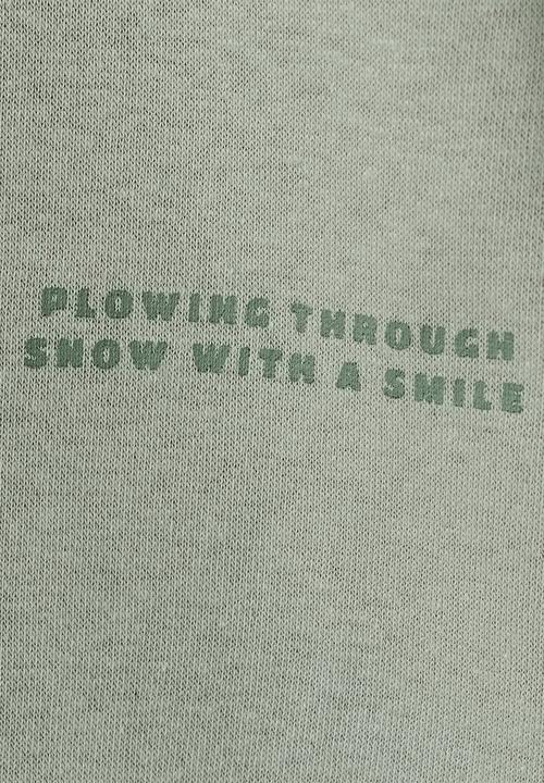 MANGO - Sweatshirt SNOWCAR - Medium Green
