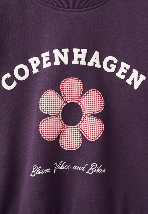 MANGO - Sweatshirt COPEN - Dark Purple