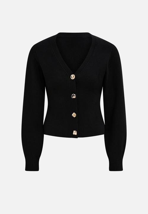 Forever New - Arianna sculpted cardigan in black